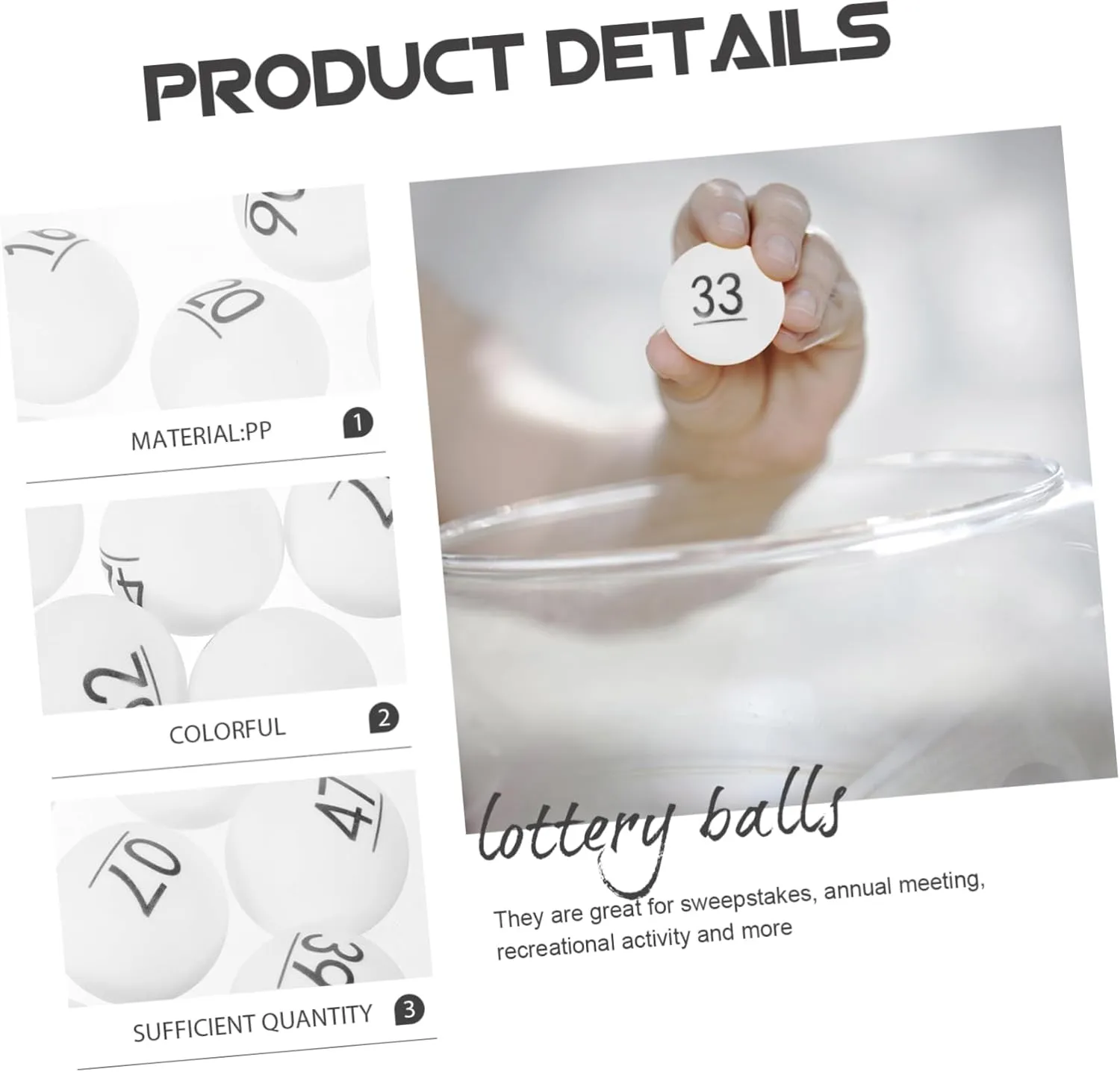 Ball Hollow Ball Beer Decorate Picking Balls Capsule Box Plastic enrich election quota aloft impel planetary Balls pp 50Pcs pingpong Plastic 