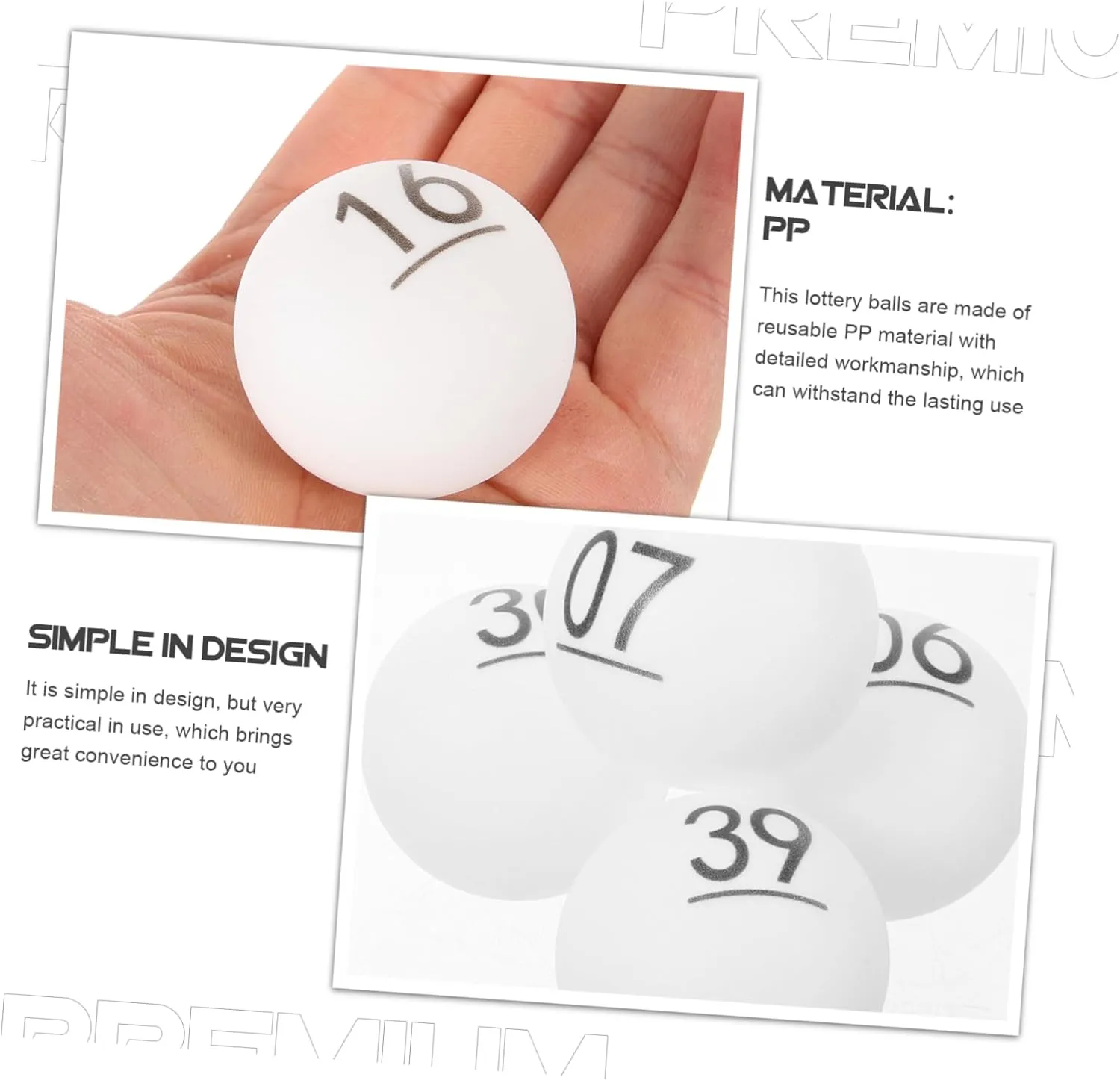 Ball Hollow Ball Beer Decorate Picking Balls Capsule Box Plastic enrich election quota aloft impel planetary Balls pp 50Pcs pingpong Plastic 