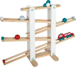 Ball Track Marble vice blurt Run Multicoloured Wooden Fire Engine 