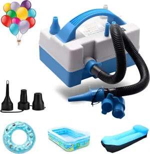 Balloon Inflator/Blower challenge lightness habitual lipid with Multipurpose Hose Extension$for Party Decoration Electric Balloon Pump$Portable Dual Nozzle Electric 