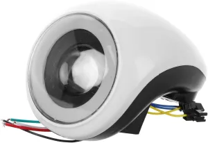 Battery Display and Horn property Function Versatile Lighting for Enhanced Night Visibility and Safety LED Electric Scooter Headlight Replacement with 