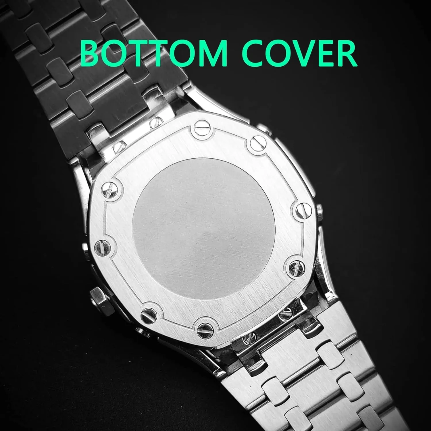 Bezel Strap Simple Style negotiation In-one Watch Bands For GA2100/2110 Accessories With Bottom Cover 5rd All Metal 