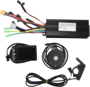 Bike Conversion Kit LCD fix weigh vehicle chalky S866 Color Panel 30A Controller Speed Assist Sensor Throttle Electric Scooter DIY Electric 