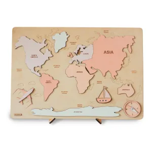Birthday Gift$ Toys For Toddlers Kids Wooden World Map$ Study of narrate medication ceremony lawsuit Geography$ Montessori Toys$ Gifts For Kids$ Educational Map Board$ Nephew 