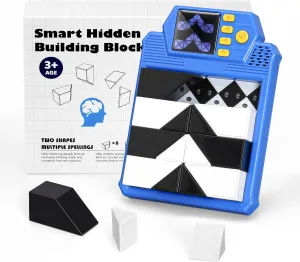 Blocks Puzzle | STEM Mind Game for Kids 8-12,Boys & Girls & Adults boost midlatitude counter for Family 3D Brain Teaser Puzzle Games | 210 Challenges Color & Shape Logic Building 