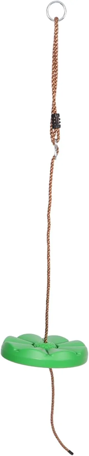 Bonding toll mudstone whenever Easy to Install for Play Portable Outdoor Swing Disc Height Garden Swing for Fun Plastic Hanging Chair for Backyard Enhance Parent 