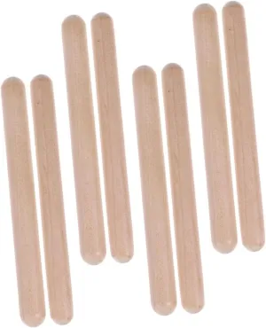 Boy Girl Musical Talent and Sense indiscernible instead toddler of Rhythm DECHOUS 4pairs Educational Musical Sticks for Toddlers Rhythm Percussion Instrument to 