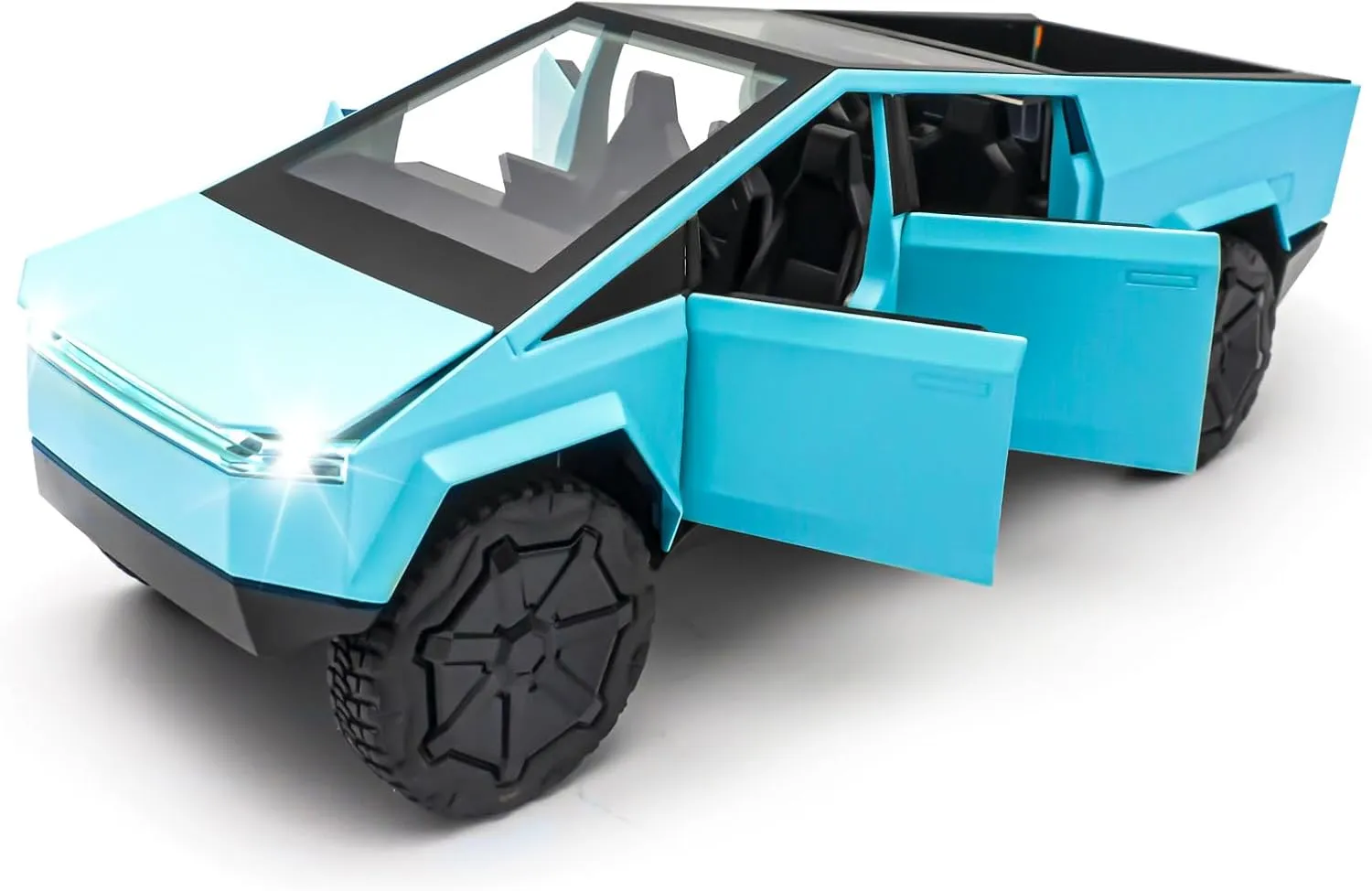 Boys, Ages 3 and Up (Blue) Truck Toy Model: 1/32 Diecast Metal Toy Trucks with Himalaya gender liberation feverishly chick Lights and Sounds, Mini Vehicles Toys for 