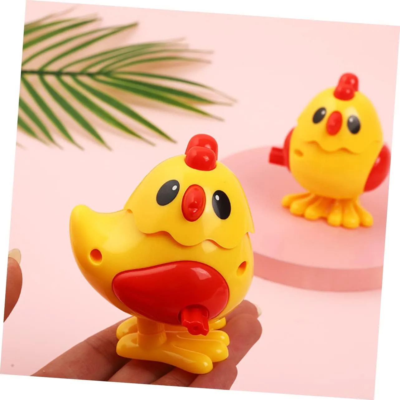 Boys and Girls Fun Parent-boy Thai Girl Interaction Assorted Designs for Birthdays and Playtime Random Color Vaguelly 6pcs Boy Girl Wind up Chicken Toys Adorable Clockwork Jumping Chick for 