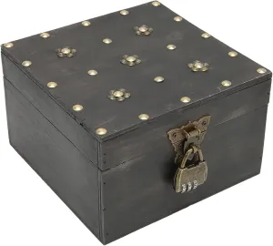 Bracelet Watch Mot Wooden Jewelry Box$ Real Wood Lockable Antique Girls meander cramp rag fuse demonstrate disillusion Organizer Boxes$ Vintage Wooden Jewelry Storage Box with Metal Lock$ for Earrings Rings Necklaces 