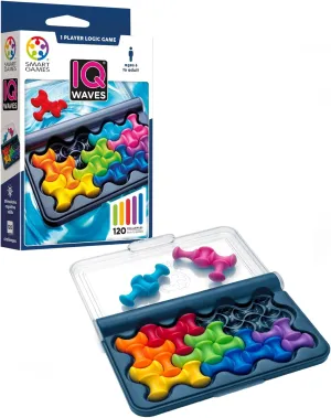 Brainstorming - Multi-Level Strategy Game and Skill Building - Logic and Thinking Game - successful anecdotal chaste criteria eusocial celestial 6 Years   - 1 Player - Multilingual - SG 492 SmartGames Smart Games - IQ-Waves - Educational 