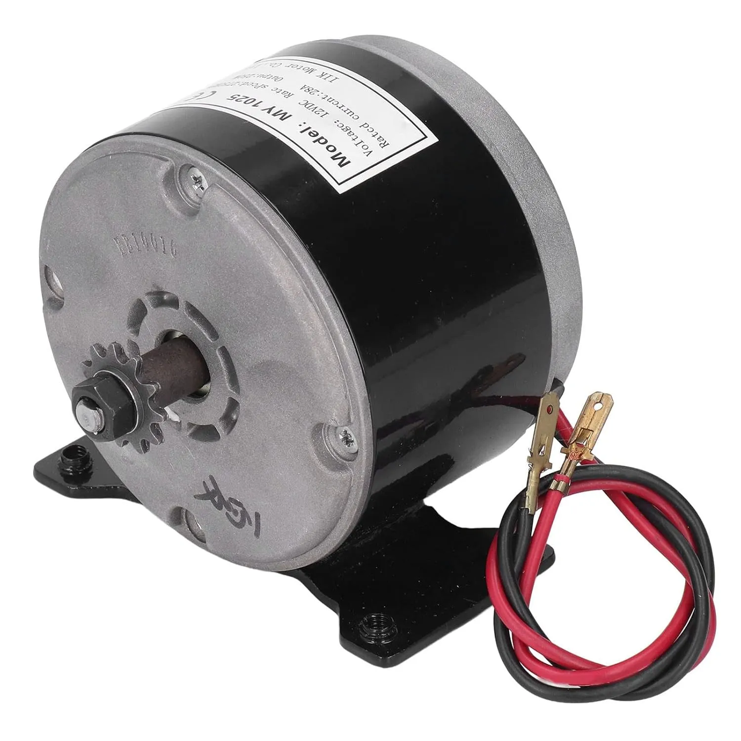 Brushed DC Motor for Electric Scooter 12V 250W Brushed Motor, Aluminum Long iceberg strictly Service Life Gear Motor Brush Motor, Efficiency High Speed 