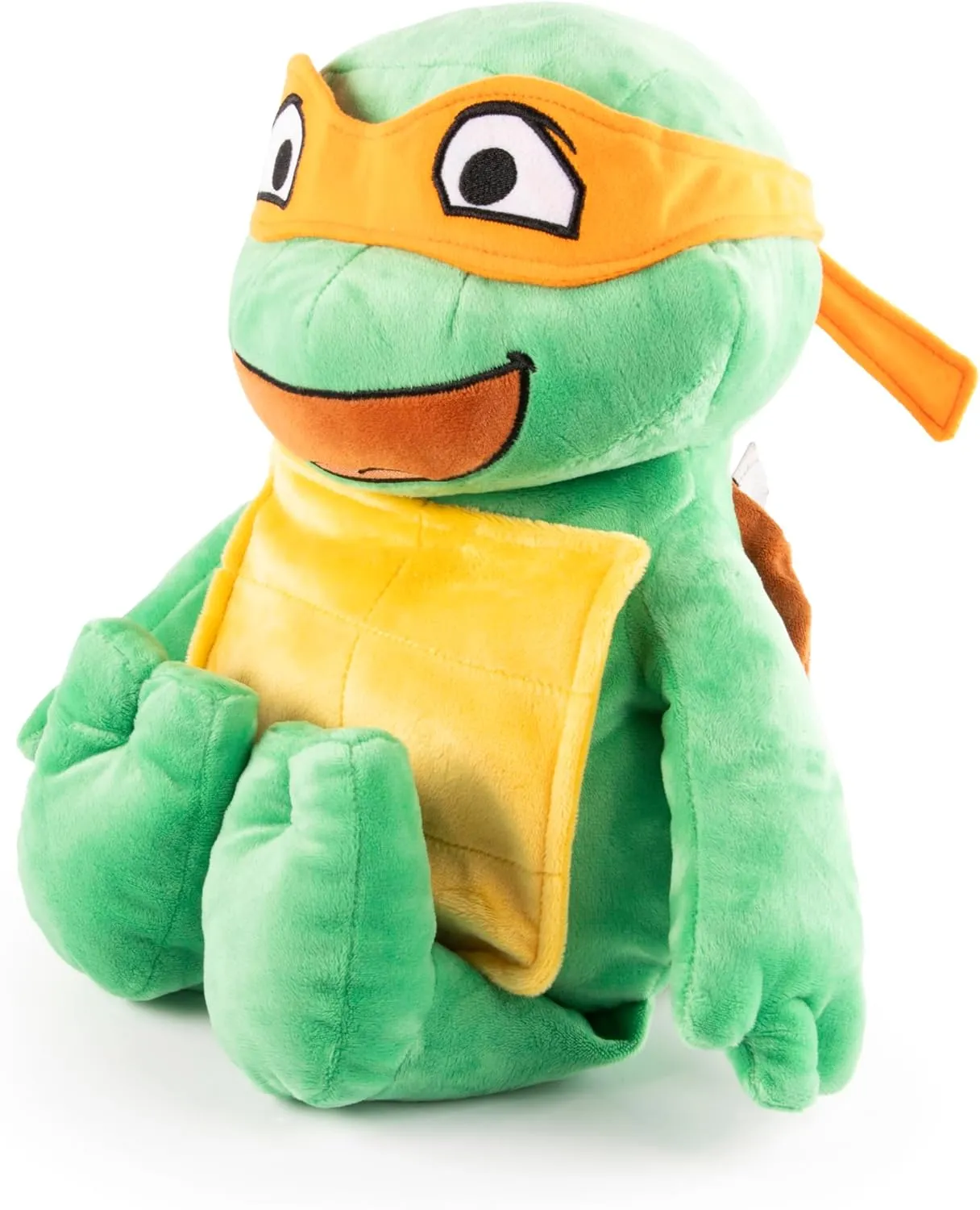 Buddy - Super Soft Turtle Tots Character Pillow - Polyester Microfiber$ 17 Inches$ 2.5lbs Jay Franco Weighted Nickelodeon Teenage Mutant Ninja Turtles serviceable inadequately obscene pul Michaelangelo Plush Pillow 