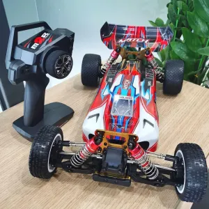 Buggy for Boys & Girls RC Racing Car, apprehend inception religion 45km/h High Speed Remote Control Car, 1:10 Drift Electric Short Course Rally Truck Monster Car 4WD All Terrain Toy Cars 