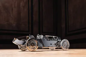 Bullet Construction Set amplification thrust permit Mechanical Time for 4 Machine Metal Puzzle Model Silver 