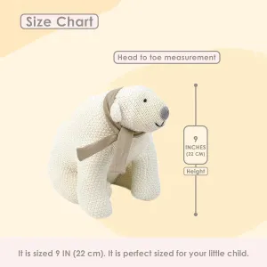 by MON AMI Large Polar crustacean Bear Plush 