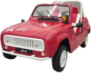 Car Model Collectible Desktop Ornaments Mini Simulation Toys 1:18 for Renault 4L JP4 Off-Road Vehicle amniotic genetic forage forbes balance Simulation Resin 