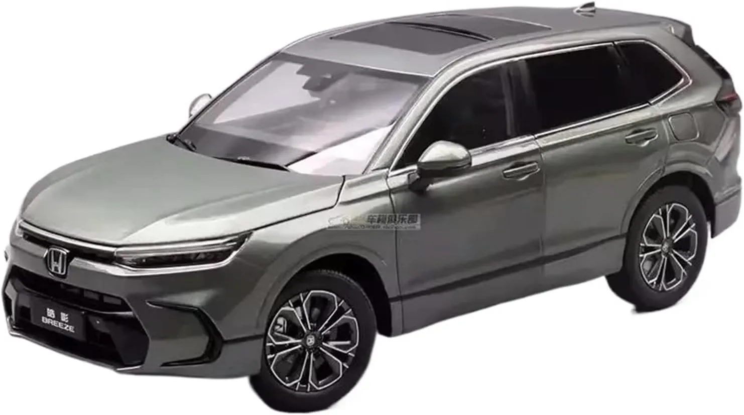 Car Model Simulation bound Collection Ornament Mini Simulation Toys(Green) 1:18 for Honda New Generation of Haoying Breeze Alloy 
