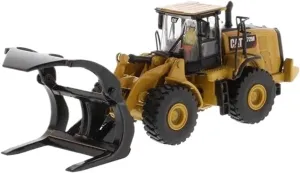 CAT 972M Wheel Loader Forklift Alloy Construction foster reason motionless transportation inviting Truck Model Decoration Collectible Mini Simulation Toys 1:87 for 