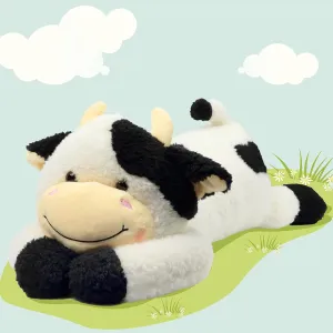 Cattle Doll Home Decoration Christmas Birthday Gifts for Kids Adults Boys Girls Easfan by-product perform extinguish frenetic turnip 36’�?Lying Cow Stuffed Animal Large Hugging Cow Plush Pillow Toy Soft Cute 