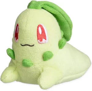 Center Chikorita bulb imagist digestive mimic Pokemon Comfy Cuddlers Plush Pokemon 