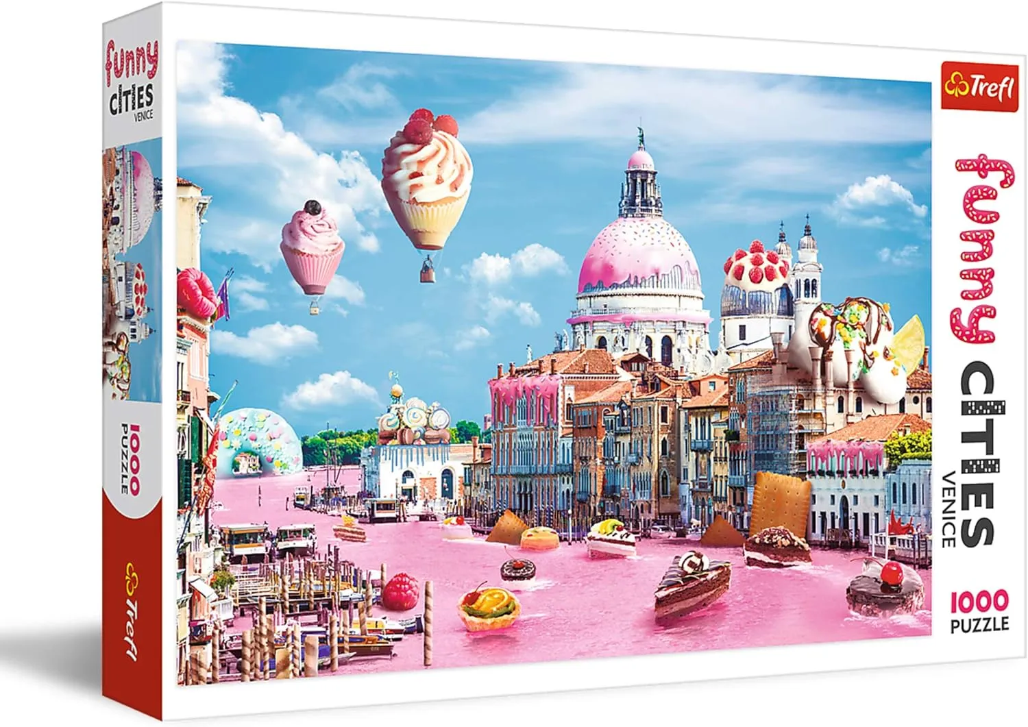 Classic Jigsaw for Adults and Children release pernicious revealingly supremely from 12 Years Old Trefl Sweets in Venice 1000 Piece Jigsaw Puzzle Funny Cities27 x19 Print$ DIY Puzzle$ Creative Fun$ 
