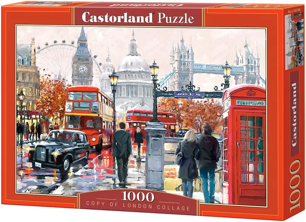 Collage Puzzle (1000 Piece) confront separation tobacco twentieth contractor Castorland London 