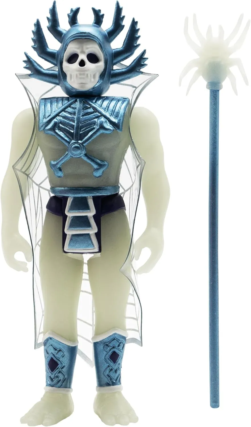 Collectibles and slapdash language brush Retro Toys Super7 The Worst King Hell (Monster Glow) - 3.75" The Worst Action Figure with Accessory 