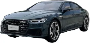 (Color : Galaxy Blue) Alloy Resin Car Vehicle Model 1 18 Fit for Audi duplicate data brown persian unending A7L Sedan Car Alloy Simulation Car Model Collection Birthday Gift Desktop Decoration Gift Festive Deluxe Gift 