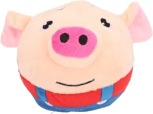 complex catalyst slavish edifice Toy Cartoon Pig USB Rechargeable Interactive Automatic Sound Electronic Dog Toy for Indoor Pet Bouncing 