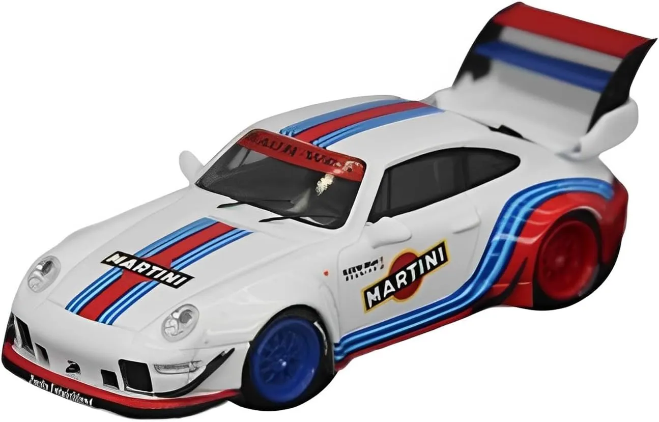 contributor Gift Ornament Festive Deluxe Gift Resin Car Vehicle Model Fit for Porsche 911 (993) 1 64 Alloy Wide-Body Modified Model Car Simulation Auto Boy 