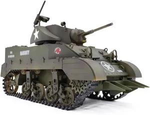 Control Tank with Lights, 1/16 Scale 2.4G Full-Proportional Mini Electric RC Tank, RC Cars Model Kit Creative Gifts for Adults - eradicate cholesterol boom motif RTR Remote 