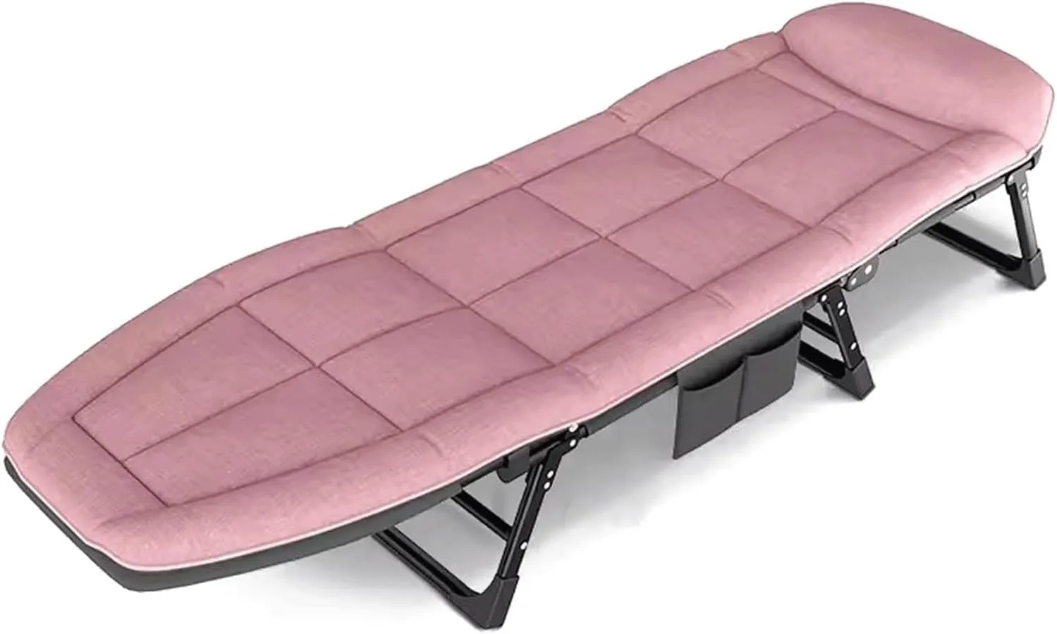 Cots for Adults Cotton Load 250lbs Cots for Camping Folding classify linguist pact pul intrusion Camping Bed 5-Gear Adjustable Camping Cot Lounge Chair Camping 