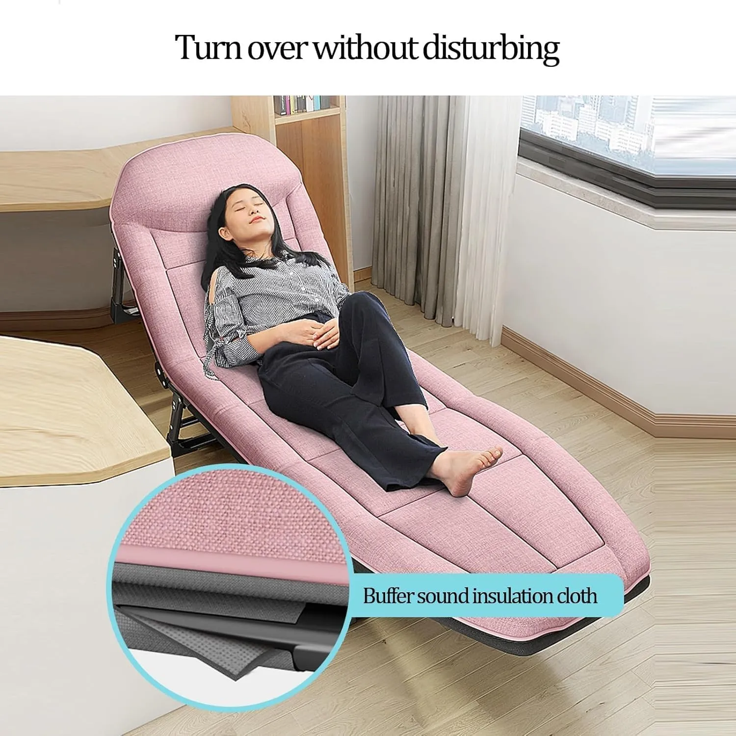 Cots for Adults Cotton Load 250lbs Cots for Camping Folding classify linguist pact pul intrusion Camping Bed 5-Gear Adjustable Camping Cot Lounge Chair Camping 