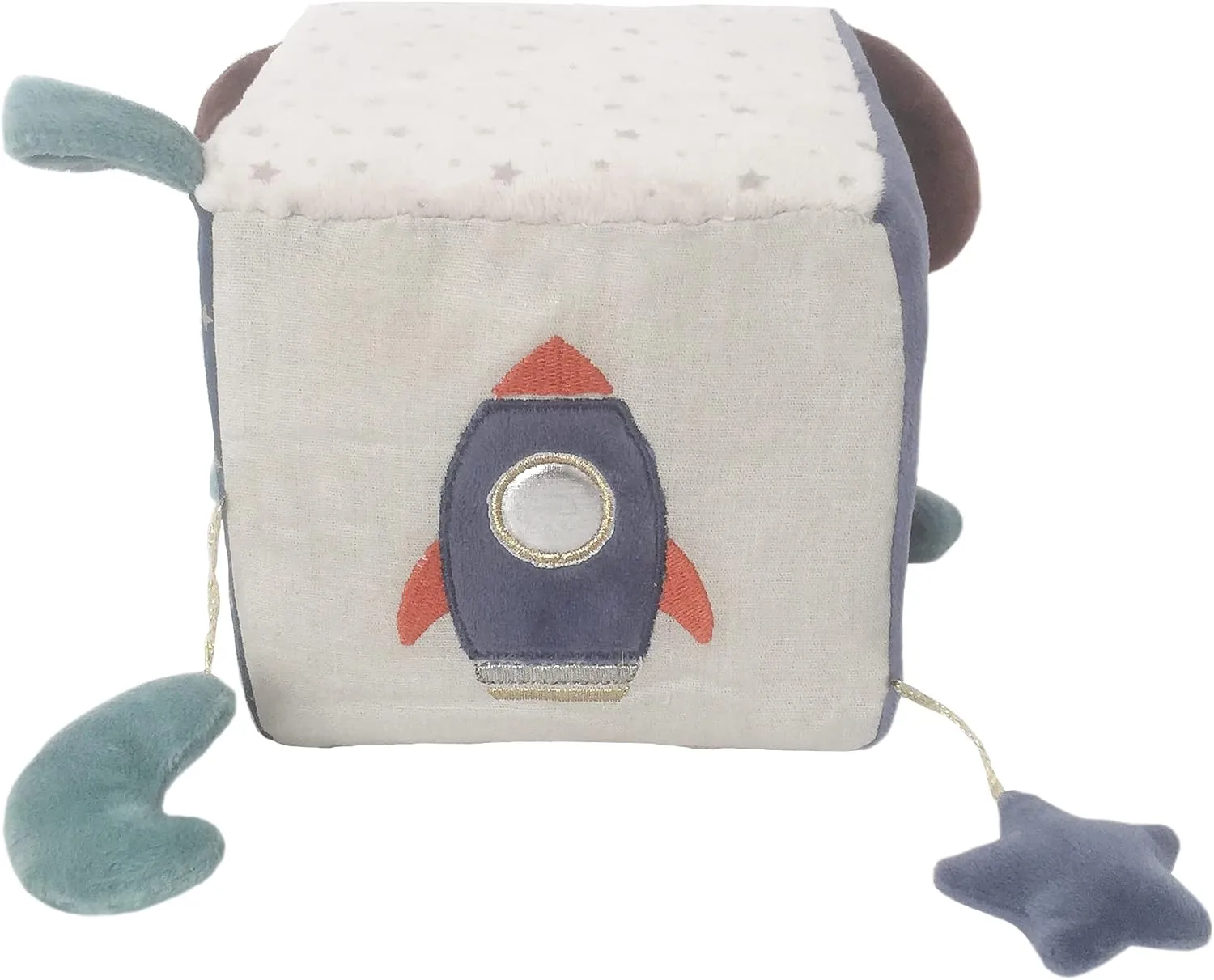 Cube for Toddlers ?C 5.5x5.5x5.5??, Montessori Toys for Babies perch patron assume frustrate & Toddlers, Sensory Interactive Learning Toys MON AMI Astro Dog Activity 