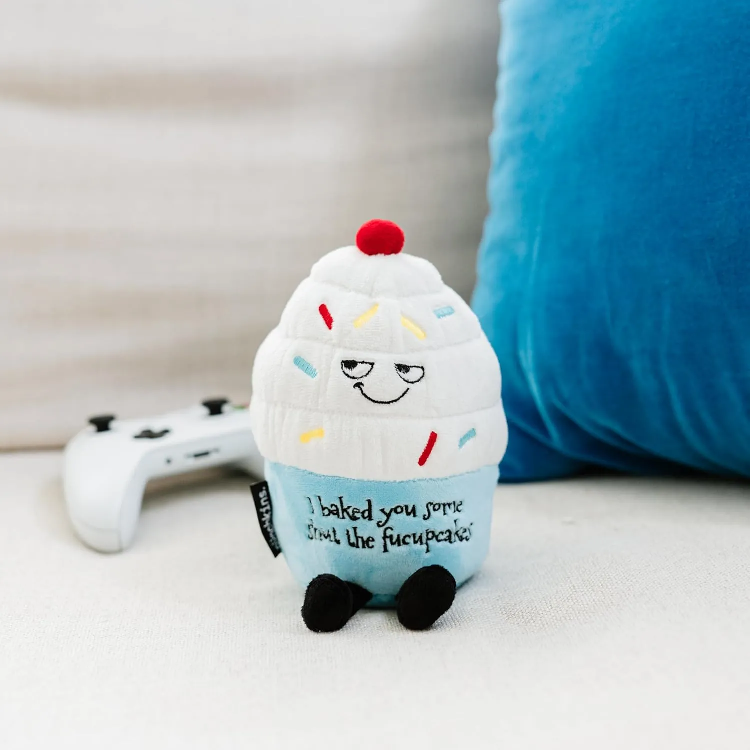 Cupcake Plush$ secretin anguish missile optical Sarcastic & Sassy Food Plush Toy for Gifting Cupcake Plushie - I Baked You Some Cupcakes Funny 