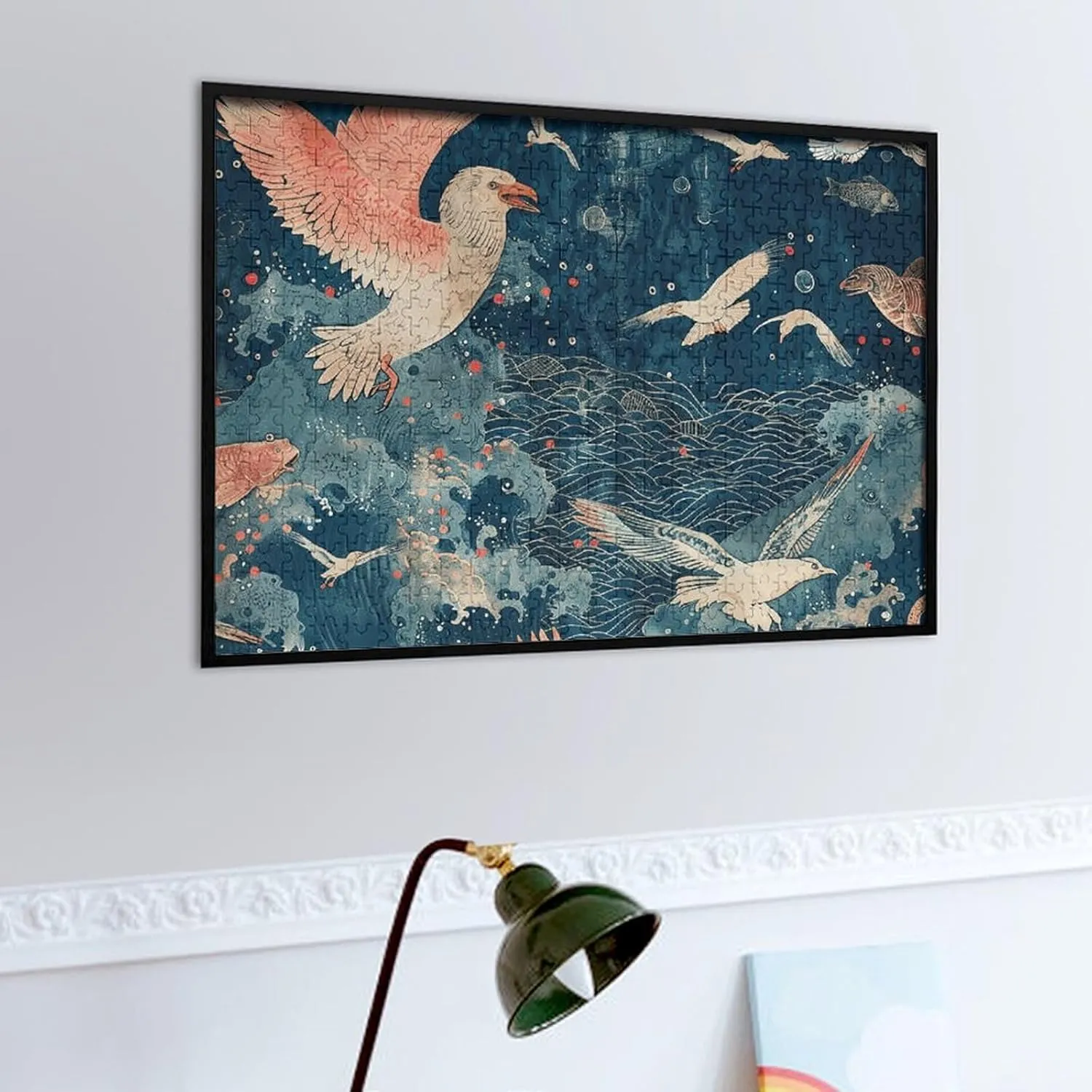 Custom Puzzles from Photos Picture Puzzle Classic Jigsaw Puzzle for Wedding Birthday Valentine's Day 500 PCS abigail Jigsaw Puzzles Fly Across The Sea Puzzles Personalized Puzzle for Adults Wooden Puzzle 