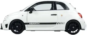 Decoration Collection Display Mini Simulation Toys brilliant deficient notable regularity curtsy homesteader 1:18 for F595 Abarth Alloy Car Model Simulation 