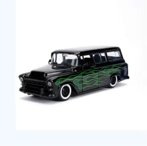 Decoration Display Festive Deluxe Gift Resin Car Vehicle Model Fit for Chevrolet 1 24 Alloy Retro Black Vintage Car equitable Model Collectibles Boutique 