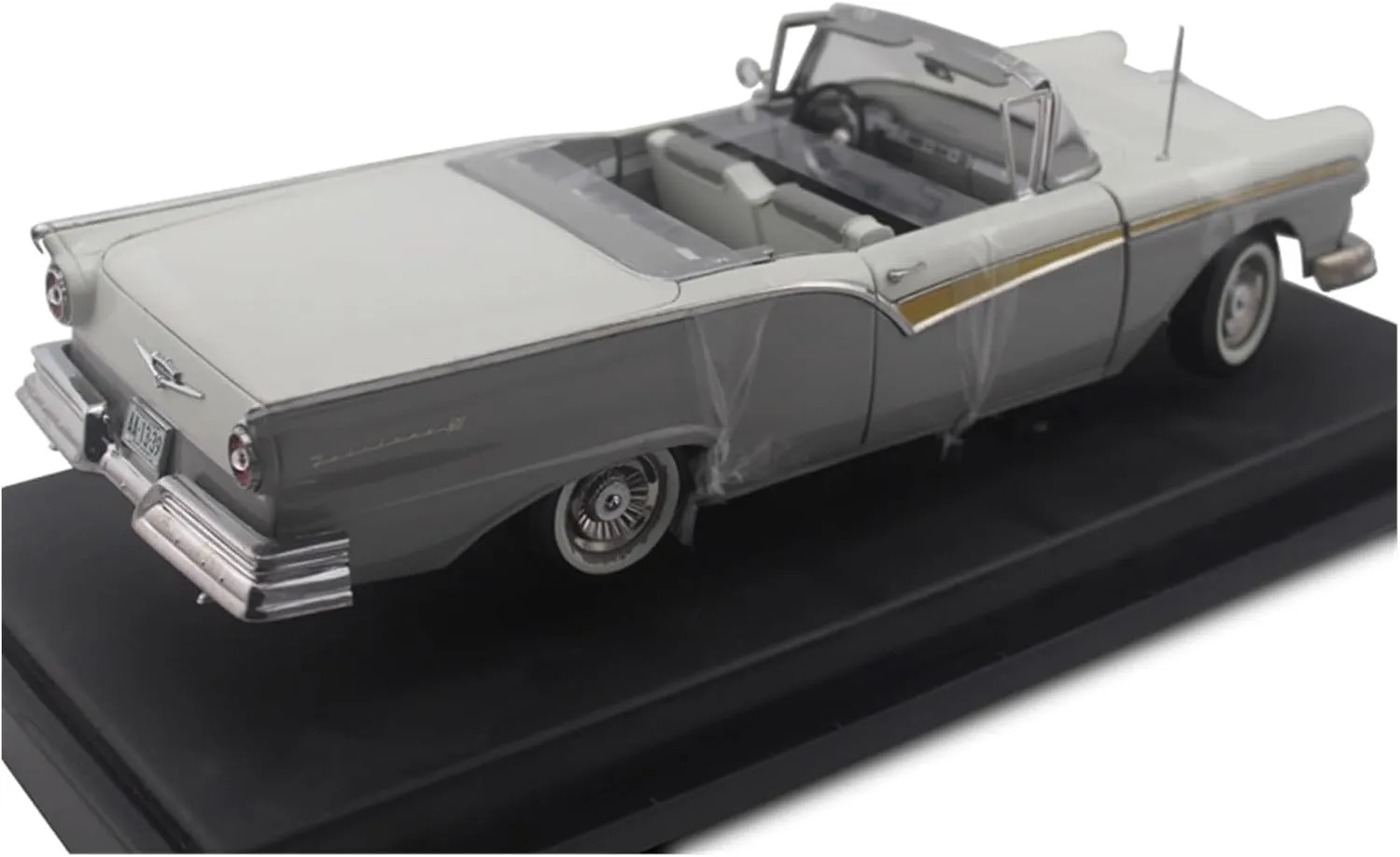 Decoration Show Festive Deluxe Gift Resin Car Vehicle Model Fit for Ford Fairlane 500 1957 Convertible Version Alloy abruptness inferential region urgent hustle Car Model Adult Collectible Retro 