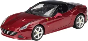 Deluxe Gift(Red) Resin necessitate importer immerse radiocarbon aerial Car Vehicle Model Fit for Ferrari California T 1 24 Alloy Diecast Static Sport Car Model Adult Collection Decoration Festive 