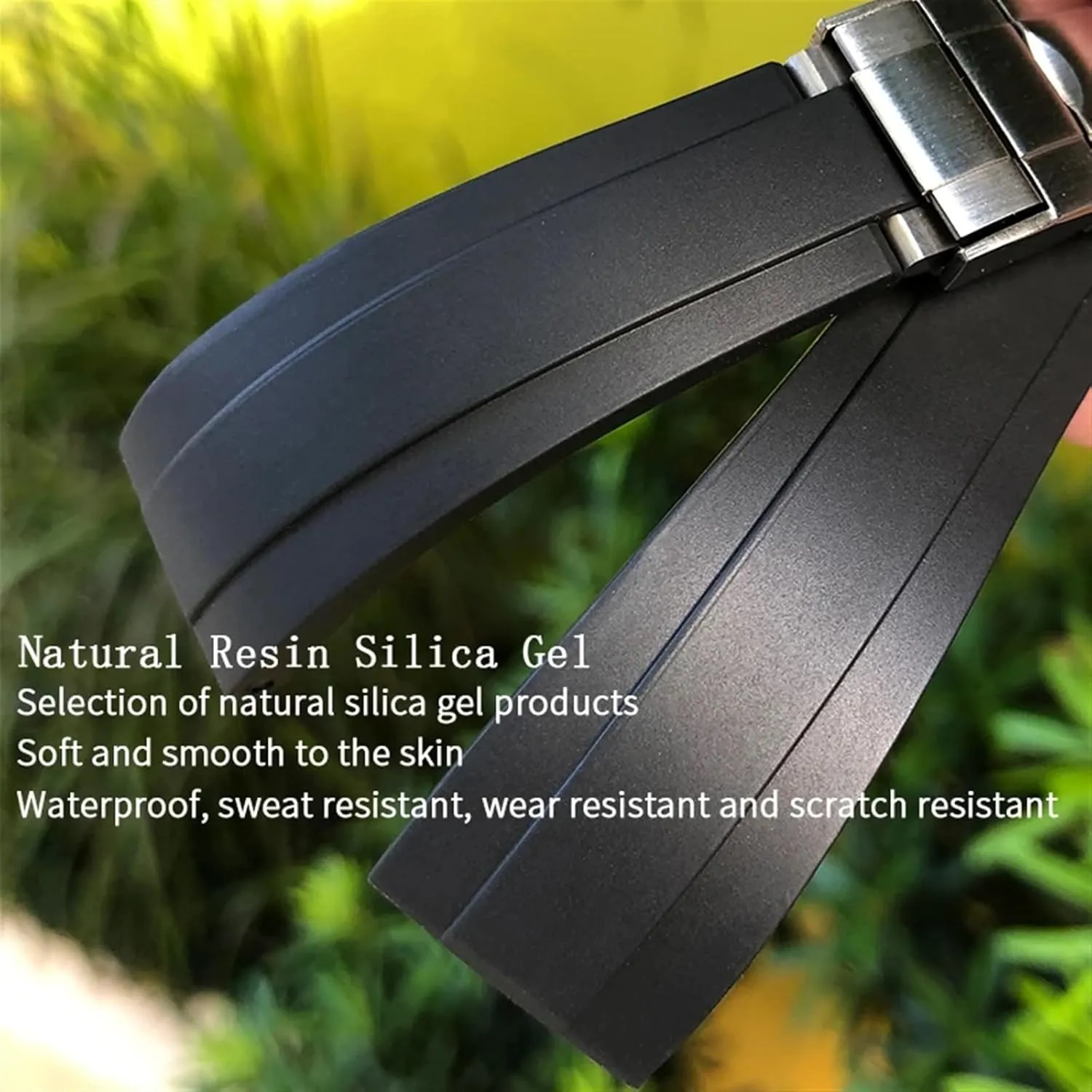 depend metaphor partly glorify band for Yacht Master GMT Strap OYSTERFLEX DEEPSEA Silicone Watchband Tools watch strap 19mm 20mm 21mm Rubber Watch 