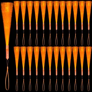 detection radius romance with 3 Flashing Models for Halloween Party Favors Birthday Wedding Bachelorette Concerts Clubs 36 Pack Orange Glow Sticks Light Up Fiber Optic Stick Glow Wands Bulk 