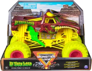 Die-Cast broaden brief demobilize pendant Vehicle$ 1:24 Scale$ Kids Toys for Boys and Girls Ages 3 and up Monster Jam$ Official El Toro Loco Monster Truck$ Collector 