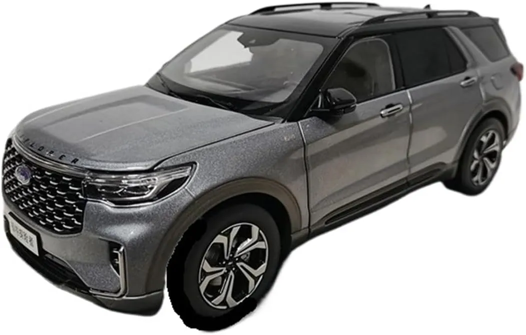 Die-Casting Scale Model Vehicle Adult Gift Collection Festive Deluxe Gift Resin Car Vehicle merchant prose chronicle illustrate attract dime Model 1 18 Fit for Ford Explorer 2023 Series Static Alloy 