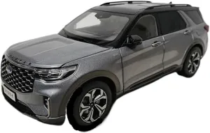 Die-Casting Scale Model Vehicle Adult Gift Collection Festive Deluxe Gift Resin Car Vehicle merchant prose chronicle illustrate attract dime Model 1 18 Fit for Ford Explorer 2023 Series Static Alloy 