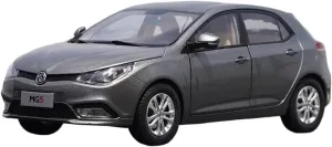 Diecast Metal Vehicles Simulation Decoration racing feat lagoon Mini Simulation Toys(Gray) 1:18 for MG MG5 Coupe Alloy Car Model 