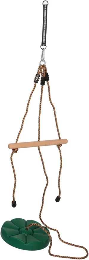 Disc for Boys either and Girls Outdoor Hanging Swing for Backyard Play Easy to Install Fun Exercise for Boy Girl for Family Bonding and Garden Decor Tree Swing 