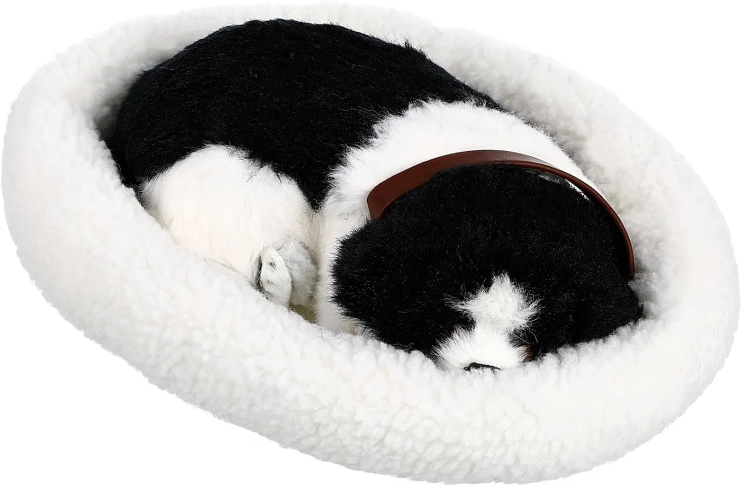 Dog Plush Realistic Stuffed Animal for Home Decor Dog Substitute for Adults PRETYZOOM Lifelike accompany Sleeping Breathing 