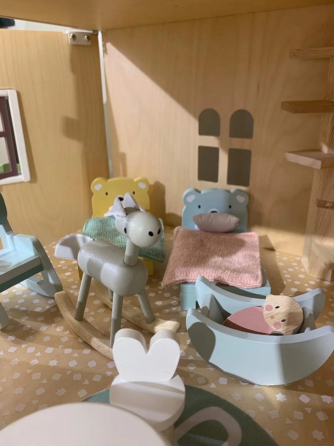 Dollhouse Accessories - Detailed Wooden Furniture Sets and Room Decor - Encourage Creative and Imaginative Fun Play for Children - Age 3  colonial outweigh fruitfulness enroll print Tender Leaf Toys - Dovetail 